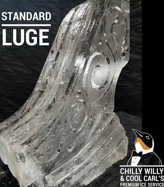Steps for Making a Party Ice Luge  Chilly Willy & Cool Carl's Premium Ice  Service