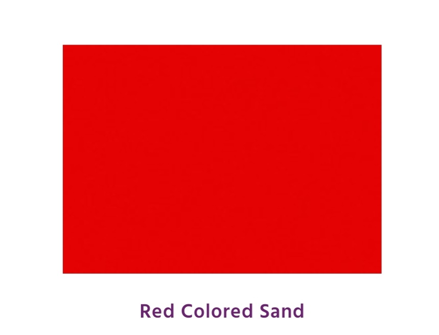 Red Colored Sand