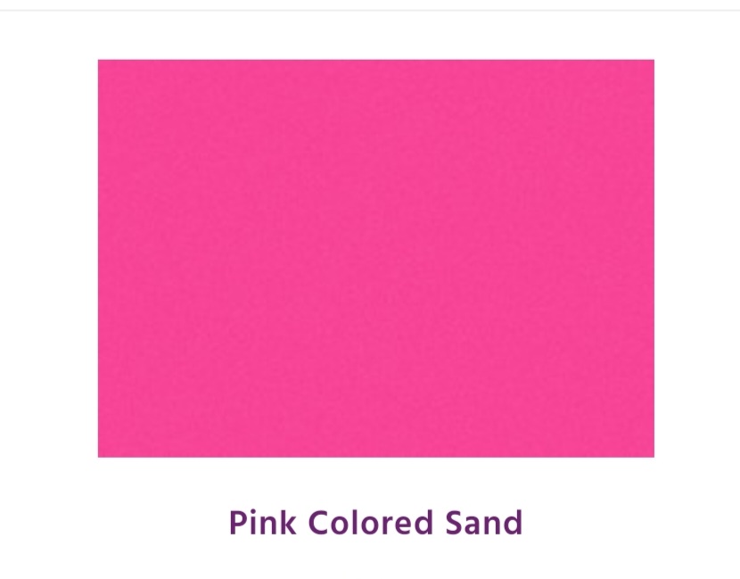 Pink Colored Sand