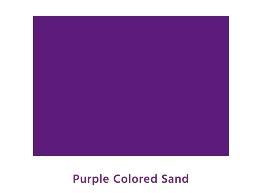 Purple Colored Sand