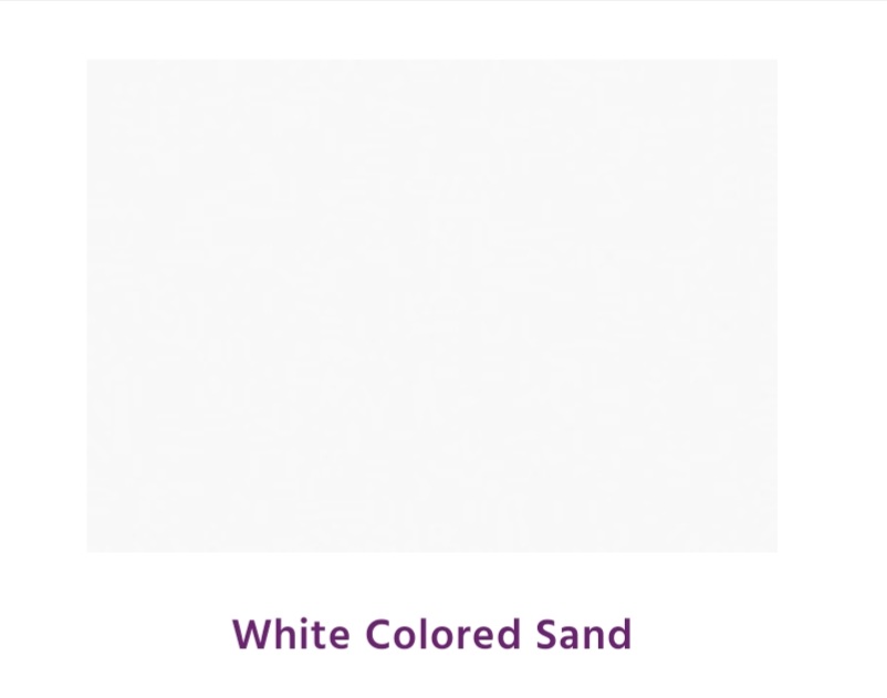 White Colored Sand