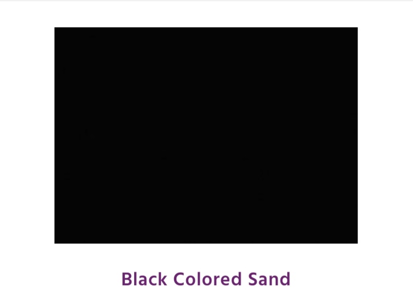 Black Colored Sand
